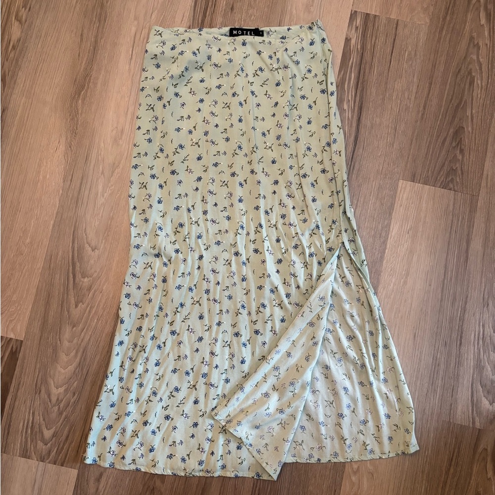 Motel Rocks Floral Maxi Skirt